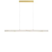 Pendul insulă bucătărie cu model imitatie de alabastru Nova Luce Vaster LED 36W IP20 3000K dimabil