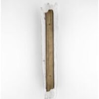 Aplică cu sticla realizată manual Nova Luce VELAR LED 24W IP20 3000K din oțel cu finisaj alamă antică