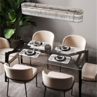 Lustră pentru bucătărie BAROK Nova Luce G9 7x5W IP20