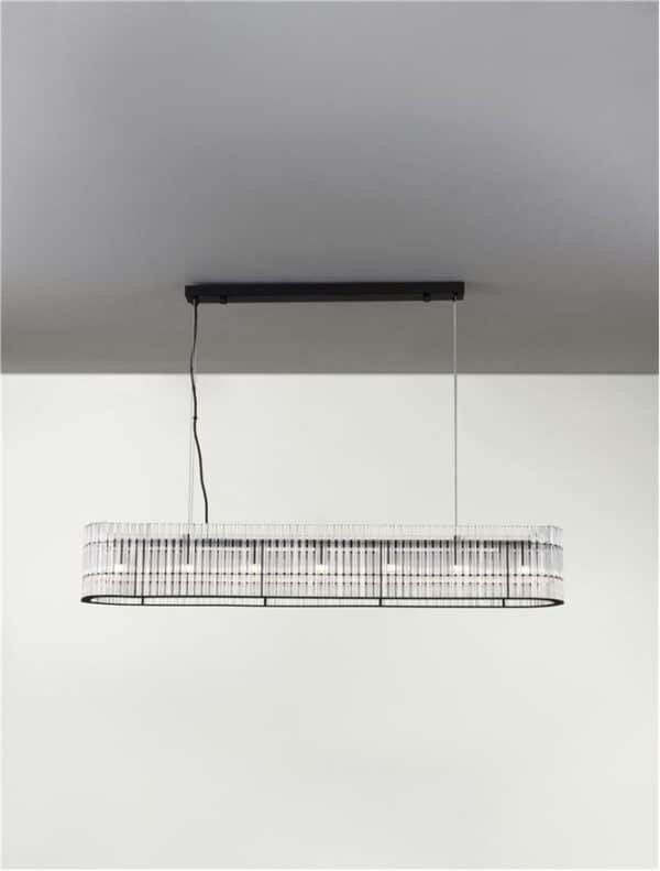 Lustră pentru bucătărie BAROK Nova Luce G9 7x5W IP20