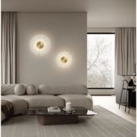 Aplică pentru perete interior MARZIO Nova Luce LED 8W IP20 3000K alamă