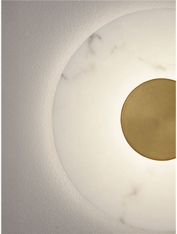 Aplică pentru perete interior MARZIO Nova Luce LED 10W IP20 3000K alamă D40