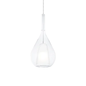 Pendul din sticlă transparentă KALIQUE Ideal Lux E27 42W sp1-3 D18