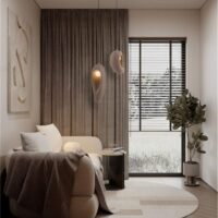 Tempus Nova Luce pendul maro G9 1x5W L18