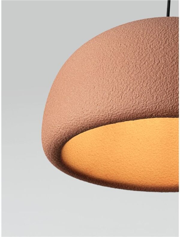 Lustră cărămizie Davo Nova Luce E27 12W L43