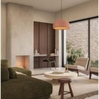 Lustră Davo Nova Luce cărămiziu E27 12W D50