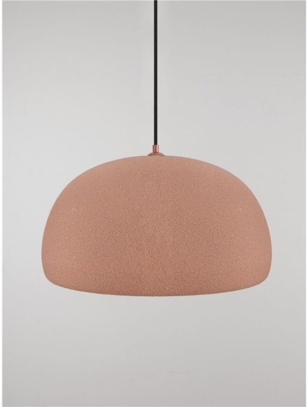 Lustră Davo Nova Luce cărămiziu E27 12W D50