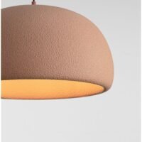 Lustră Davo Nova Luce cărămiziu E27 12W D50