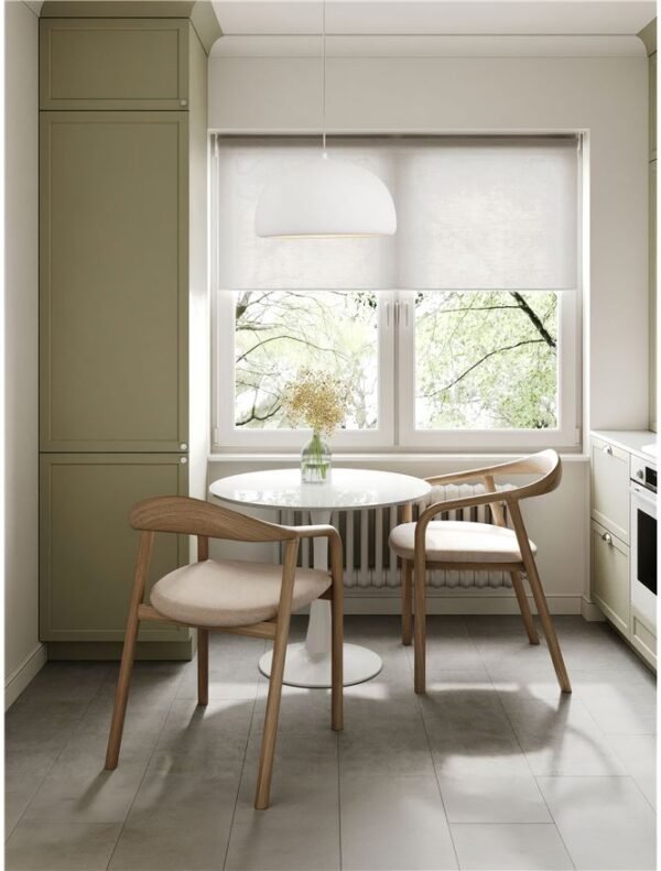 Lustră albă Davo Nova Luce E27 12W L43 poliuretan și rășină