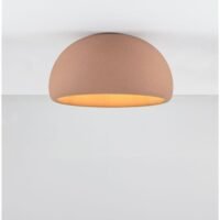 Plafonieră cărămizie Davo Nova Luce E27 12W D50