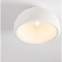 Plafonieră Davo Nova Luce albă E27 12W D50