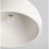 Plafonieră Davo Nova Luce albă E27 12W D50