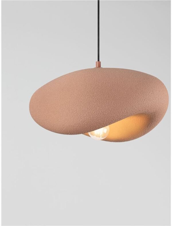 Lustră Bambel Nova Luce cărămiziu E27 12W L40