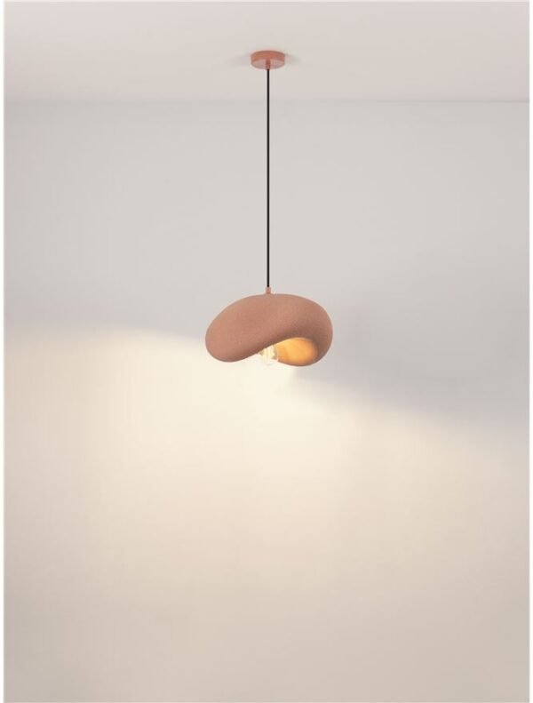 Lustră Bambel Nova Luce cărămiziu E27 12W L40