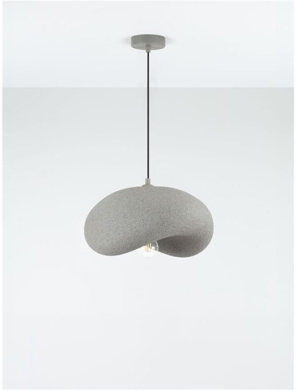 Lustră Bambel Nova Luce gri E27 12W L40