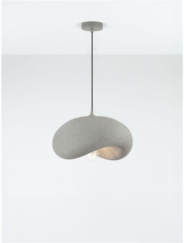 Lustră Bambel Nova Luce gri E27 12W L40