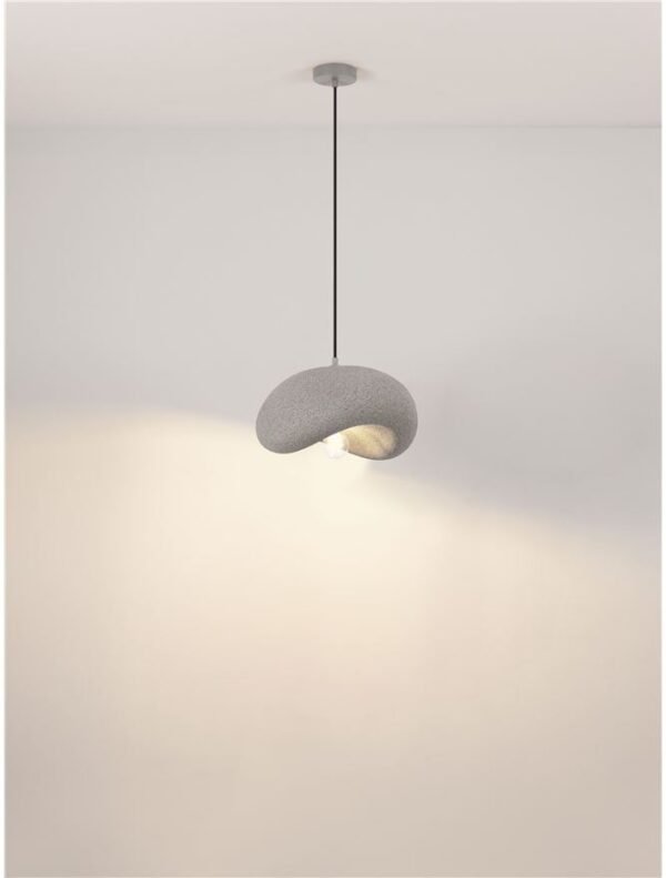 Lustră Bambel Nova Luce gri E27 12W L40