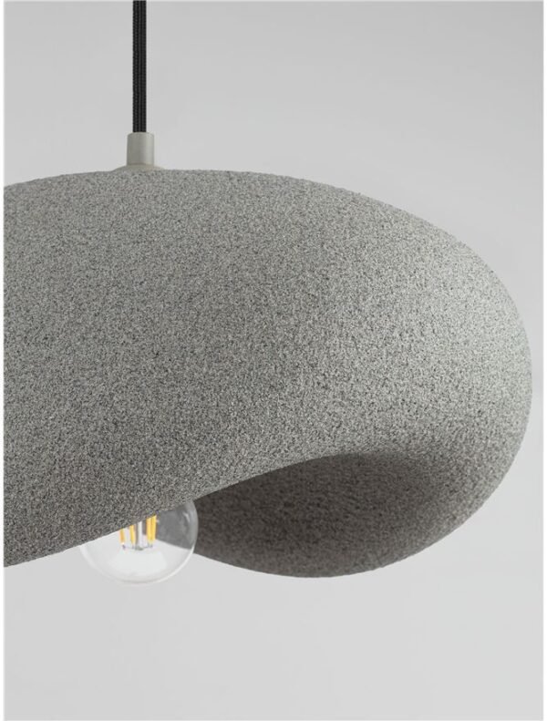 Lustră Bambel Nova Luce gri E27 12W L40