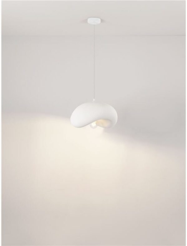 Lustră Bambel Nova Luce alb E27 12W L40