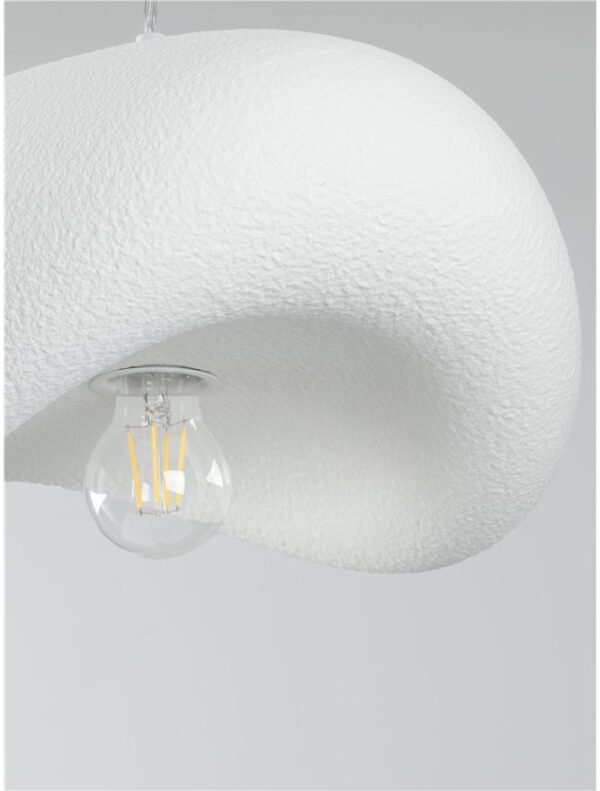 Lustră Bambel Nova Luce alb E27 12W L40