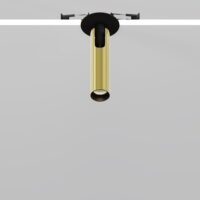 Spot mobil auriu Maytoni Focus T LED 3000K 6W 36° 15.1 cm