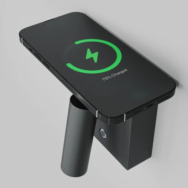 Lampa de perete cu încarcare wireless Maytoni Aron LED 7W 2700K negru 1