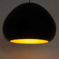 Lustră neagră LAVA SIGMA E27 1X15W max