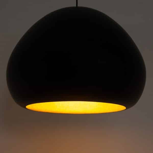 Lustră neagră LAVA SIGMA E27 1X15W max